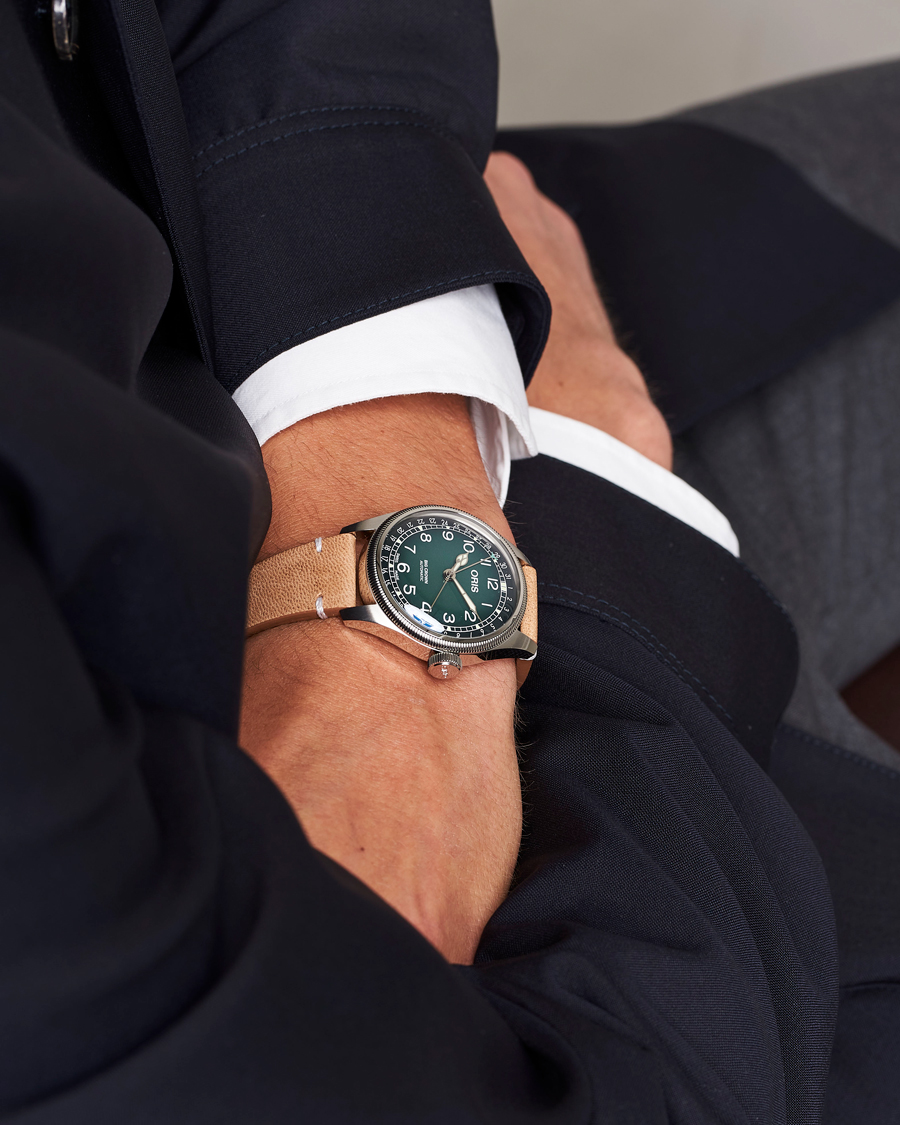 Homme | Oris Big Crown Pointer Date 38mm Green | Oris | Big Crown Pointer Date 38mm Green