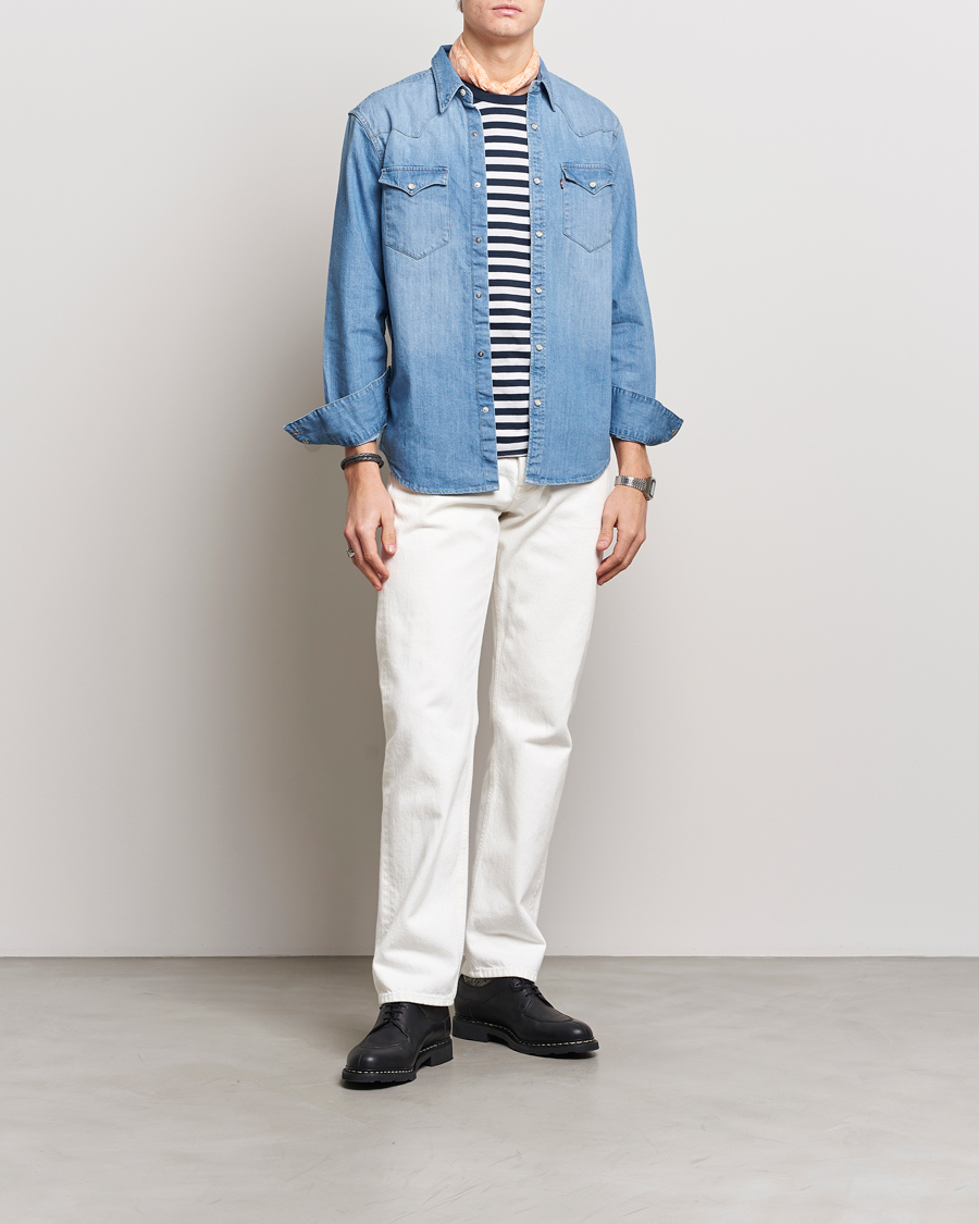 Homme | Chemises | Levi's | Barstow Western Standard Shirt Light Blue