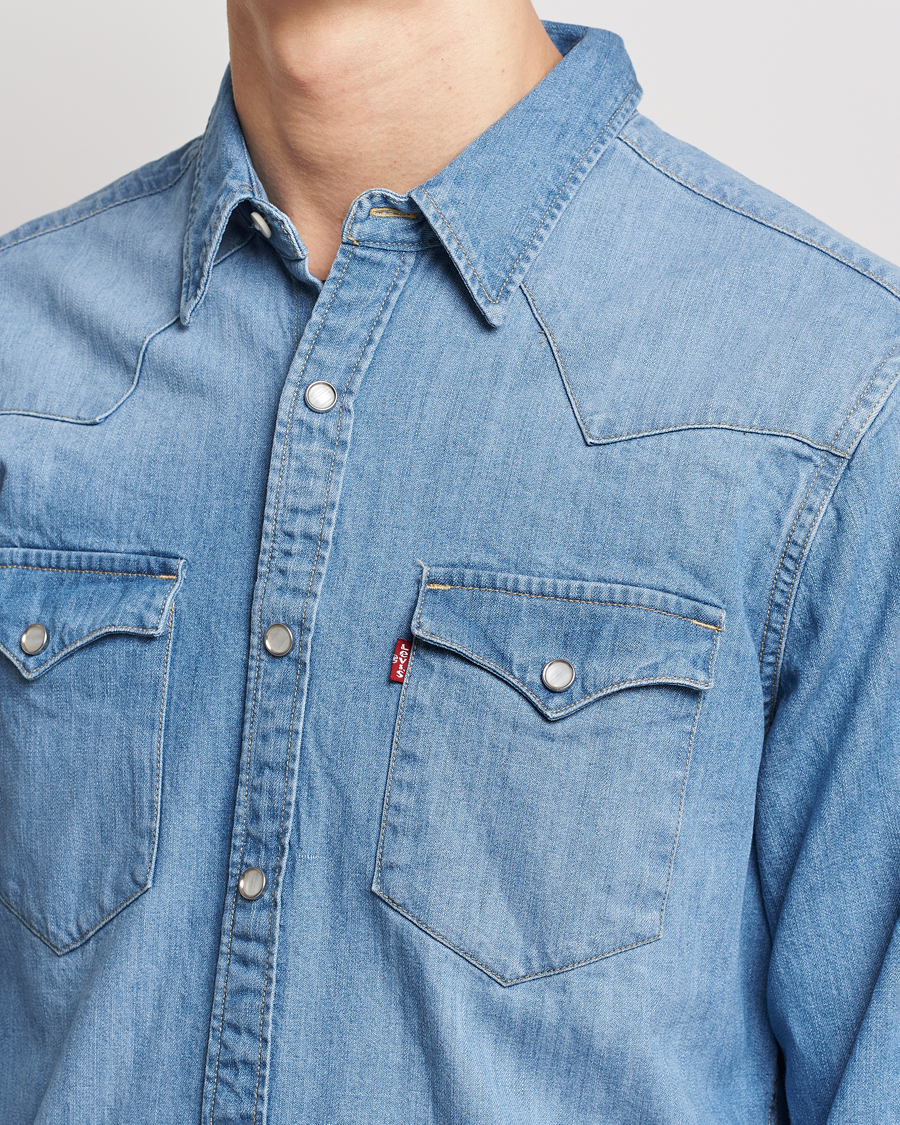 Homme | Chemises | Levi's | Barstow Western Standard Shirt Light Blue