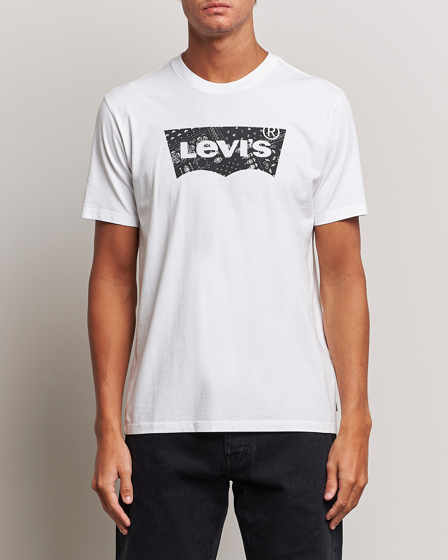 Homme | T-shirts | Levi's | Crew Neck Graphic T-shirt White