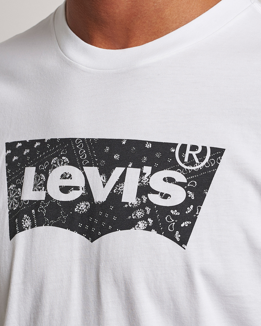 Homme | T-shirts | Levi's | Crew Neck Graphic T-shirt White