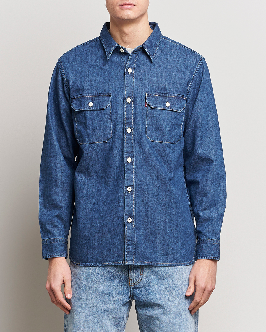 Homme | Chemises | Levi's | Jackson Worker Shirt Sterling Dark Wash