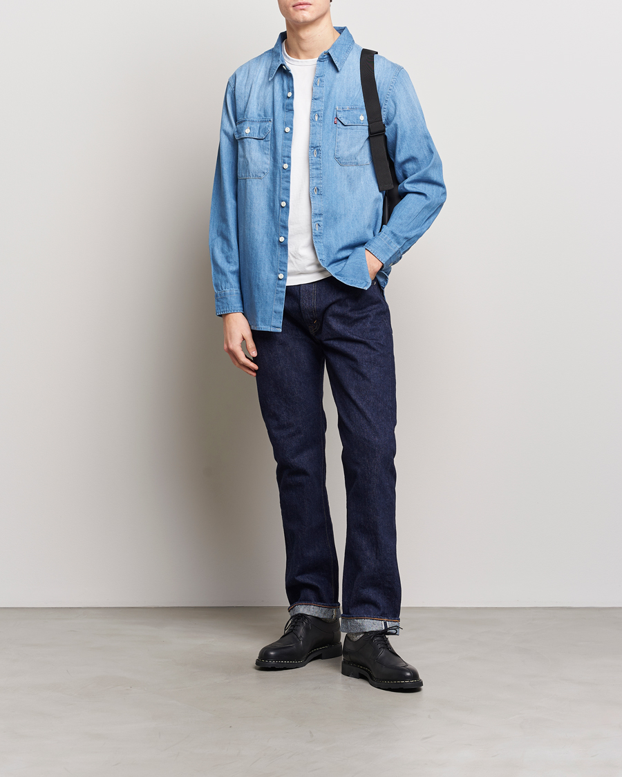 Homme | Chemises | Levi's | Jackson Worker Shirt Franklin Light Wash