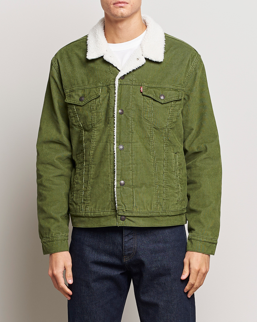 Homme | Manteaux Et Vestes | Levi's | Type III Sherpa Trucker Sea Moss