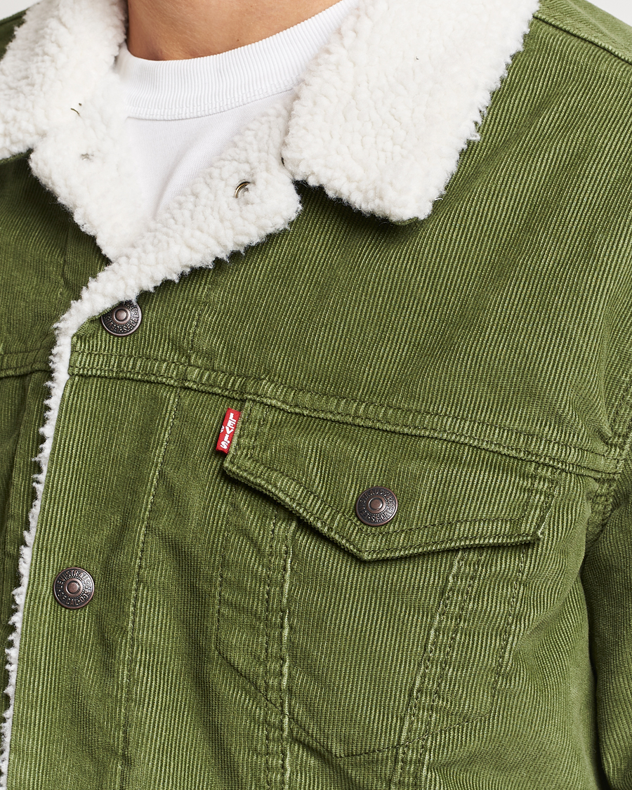 Homme | Manteaux Et Vestes | Levi's | Type III Sherpa Trucker Sea Moss