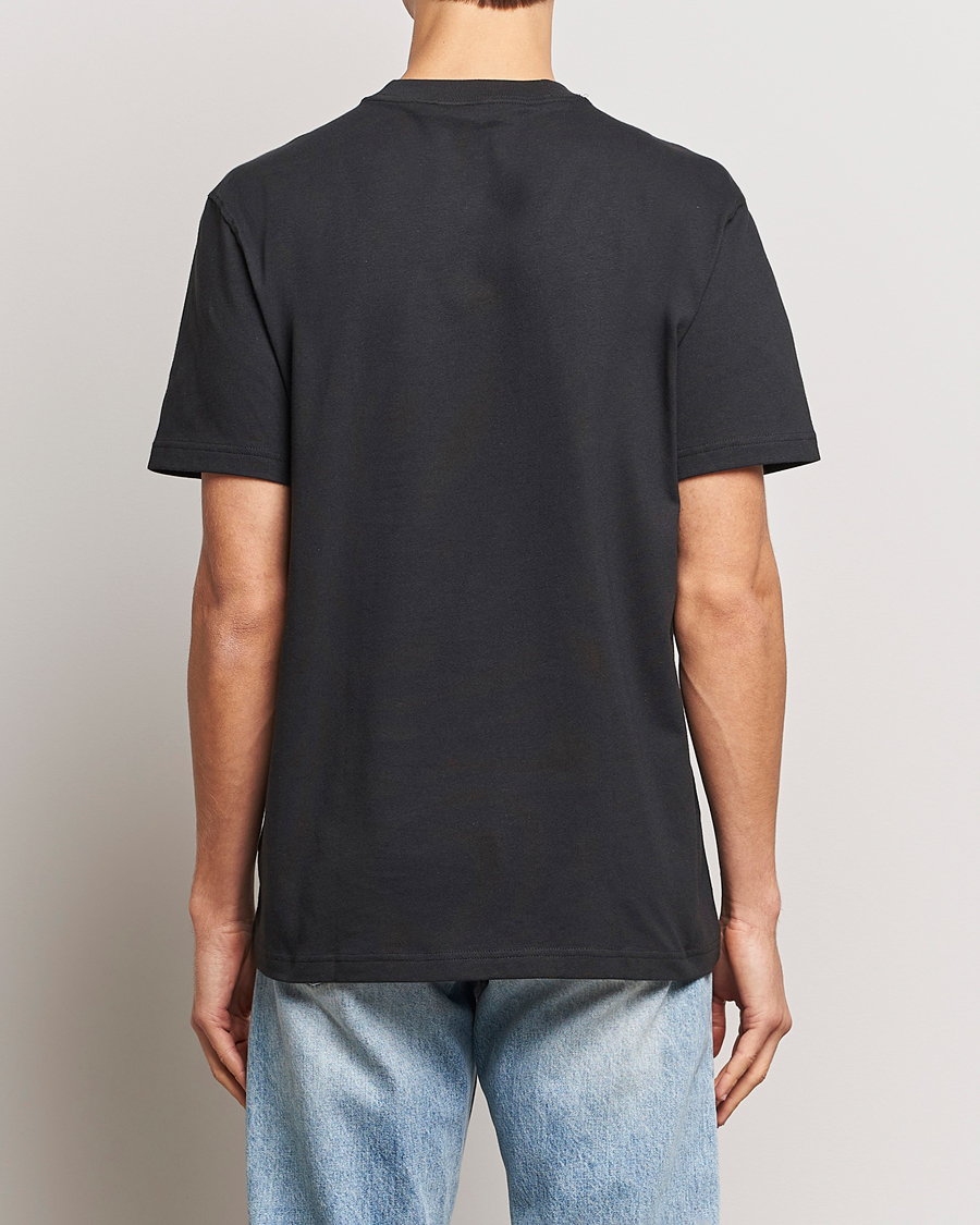 Homme | T-shirts | adidas Originals | Hack Logo Crew Neck T-Shirt Black
