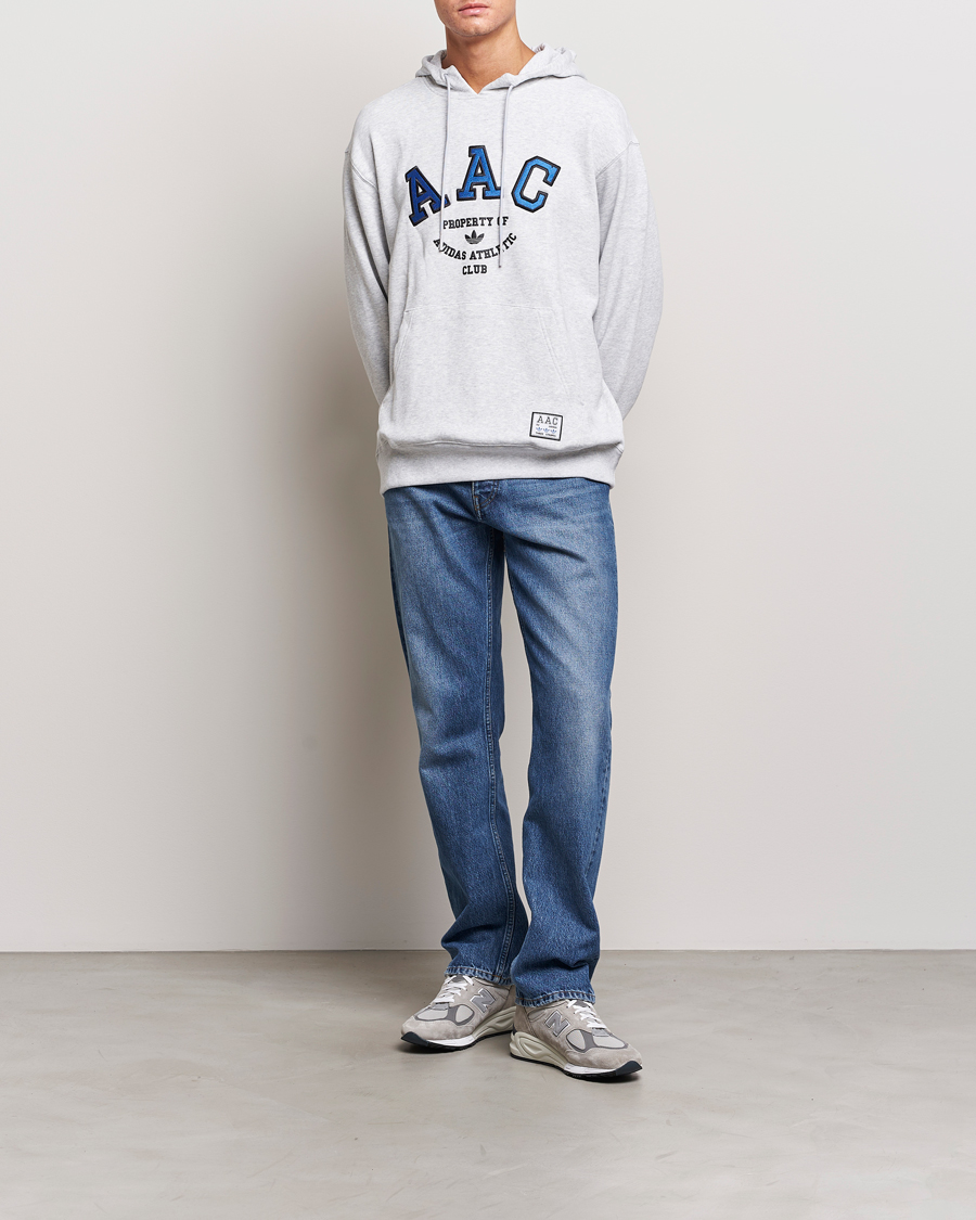 Homme | Pulls Et Tricots | adidas Originals | Hack Logo Hoodie Light Grey