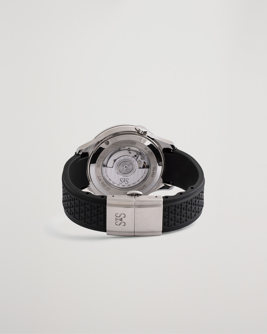 Homme | Sjöö Sandström Pre-Owned Royal Steel Worldtimer 41mm SS-1841-WT | Sjöö Sandström Pre-Owned | Royal Steel Worldtimer 41mm SS-1841-WT