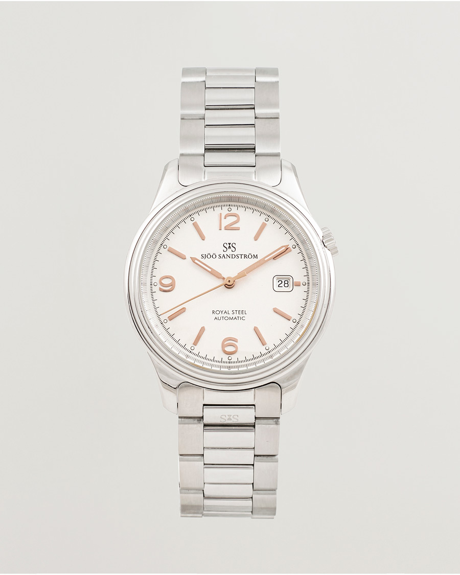 Homme | Sjöö Sandström Pre-Owned Royal Steel Classic 41mm | Sjöö Sandström Pre-Owned | Royal Steel Classic 41mm