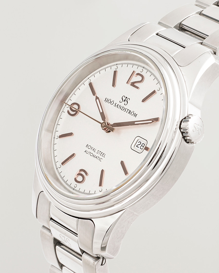 Homme | Sjöö Sandström Pre-Owned Royal Steel Classic 41mm | Sjöö Sandström Pre-Owned | Royal Steel Classic 41mm