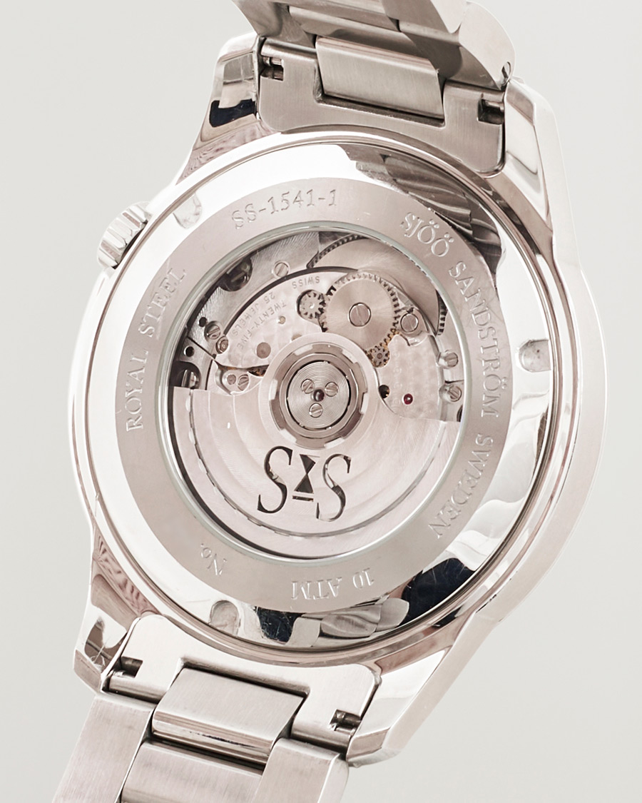 Homme | Sjöö Sandström Pre-Owned Royal Steel Classic 41mm | Sjöö Sandström Pre-Owned | Royal Steel Classic 41mm