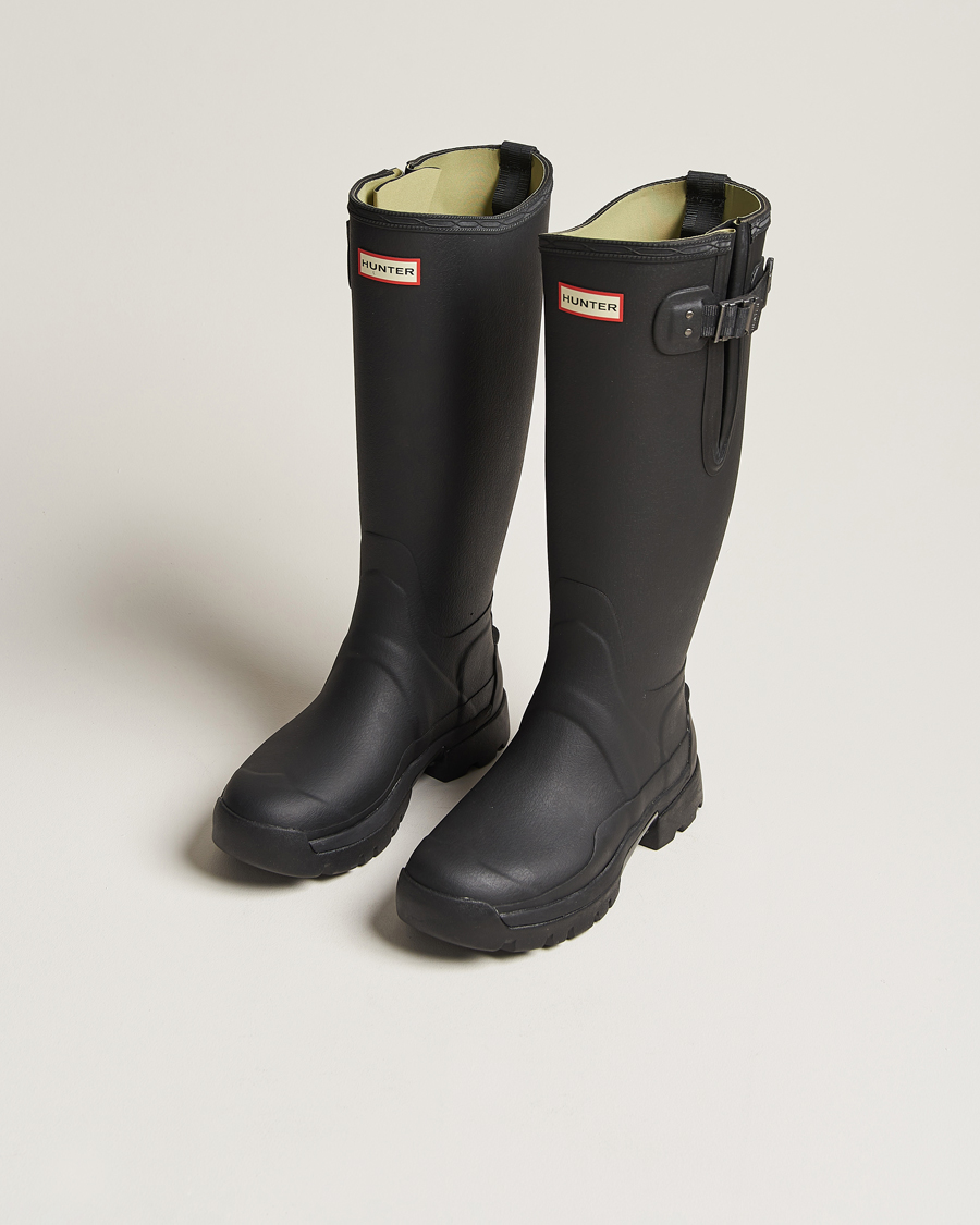Homme | Hunter Boots | Hunter Boots | Balmoral Side Adjustable Neo Boot Black