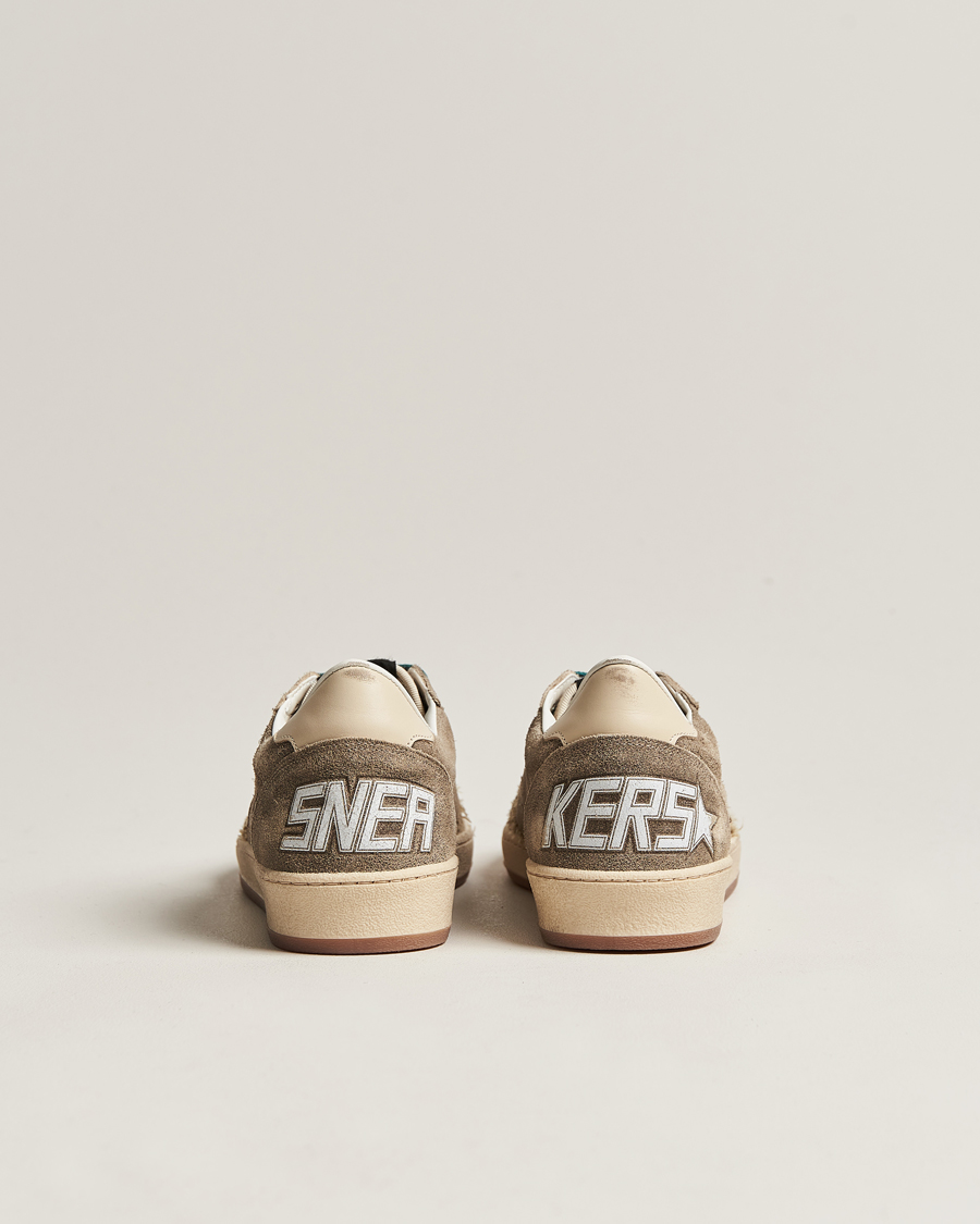 Homme | Golden Goose Deluxe Brand Ball Star Sneakers Brown/Buttercream | Golden Goose | Deluxe Brand Ball Star Sneakers Brown/Buttercream