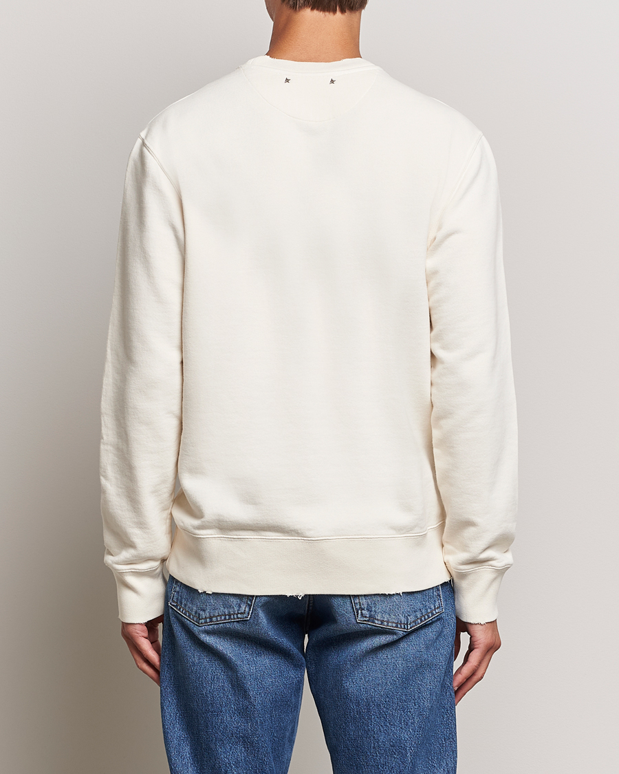 Homme | Pulls Et Tricots | Golden Goose | Deluxe Brand Running Club Sweatshirt Heritage White