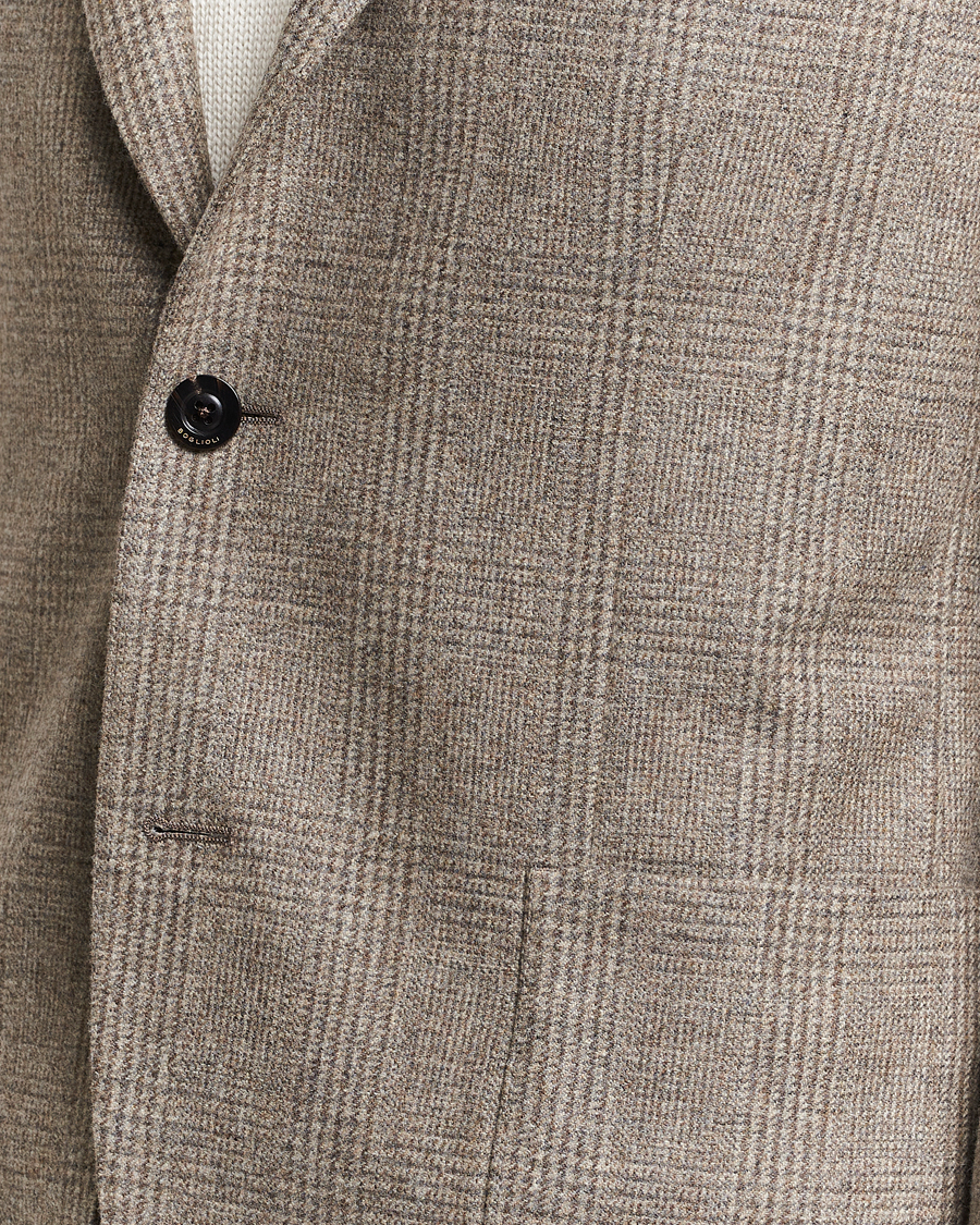 Homme | Blazers | Boglioli | K Jacket Prince Of Wales Check Blazer Light Beige