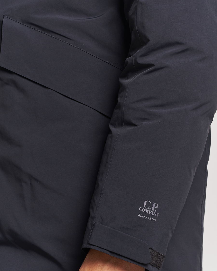 Homme | Manteaux Et Vestes | C.P. Company | Micro M Re-Cycled Parka Black