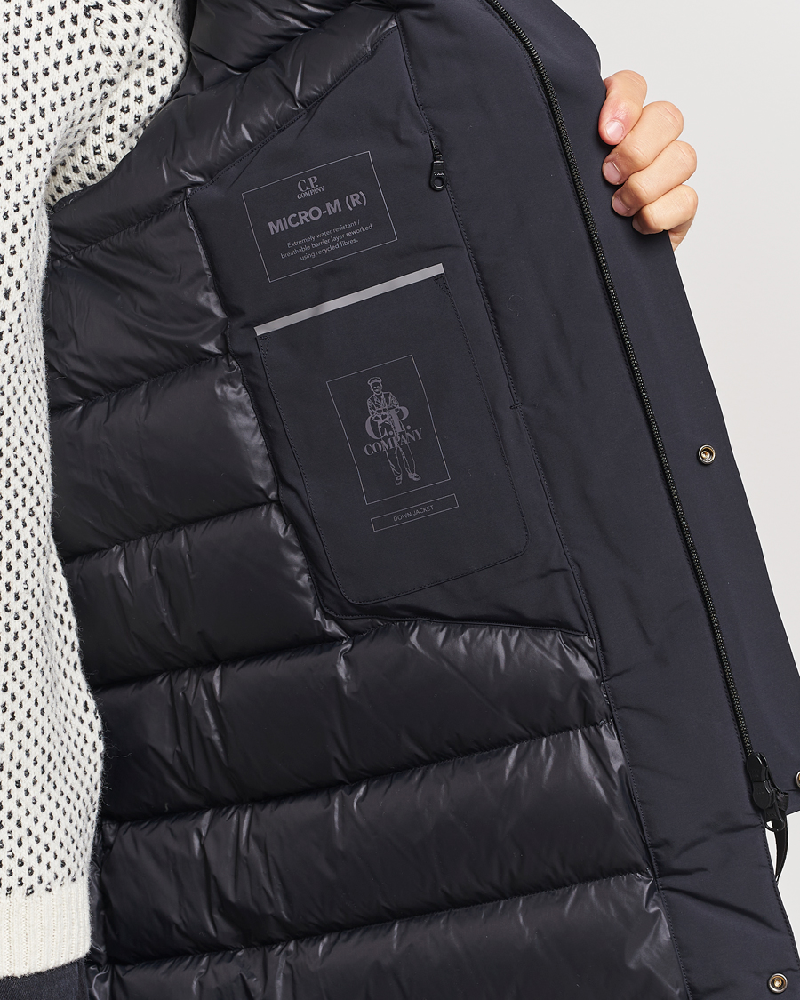 Homme | Manteaux Et Vestes | C.P. Company | Micro M Re-Cycled Parka Black