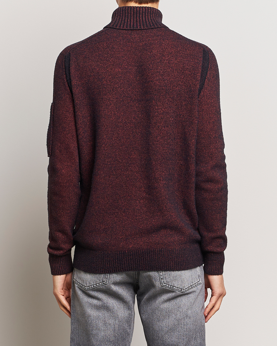 Homme | Pulls Et Tricots | C.P. Company | Fleece Knit Rollneck Red