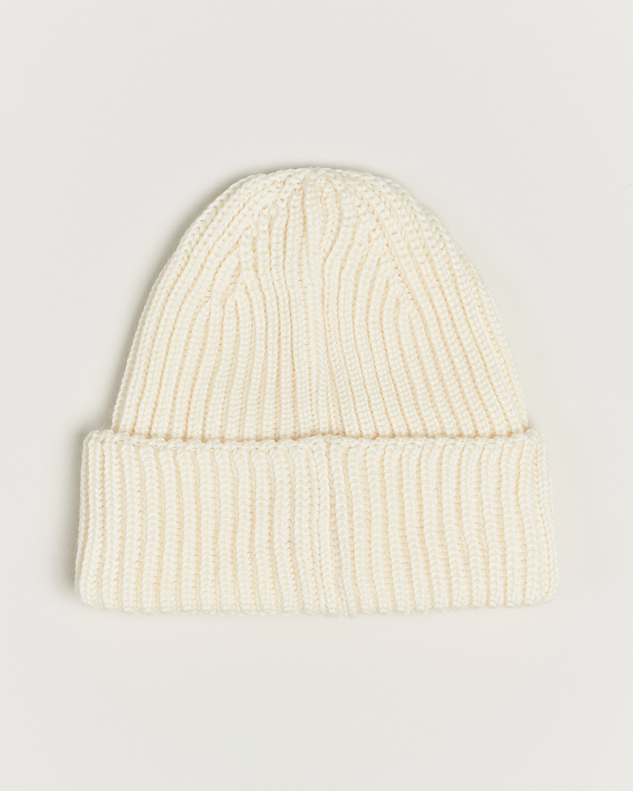 Homme | C.P. Company Knitted Merino Goggle Beanie White | C.P. Company | Knitted Merino Goggle Beanie White
