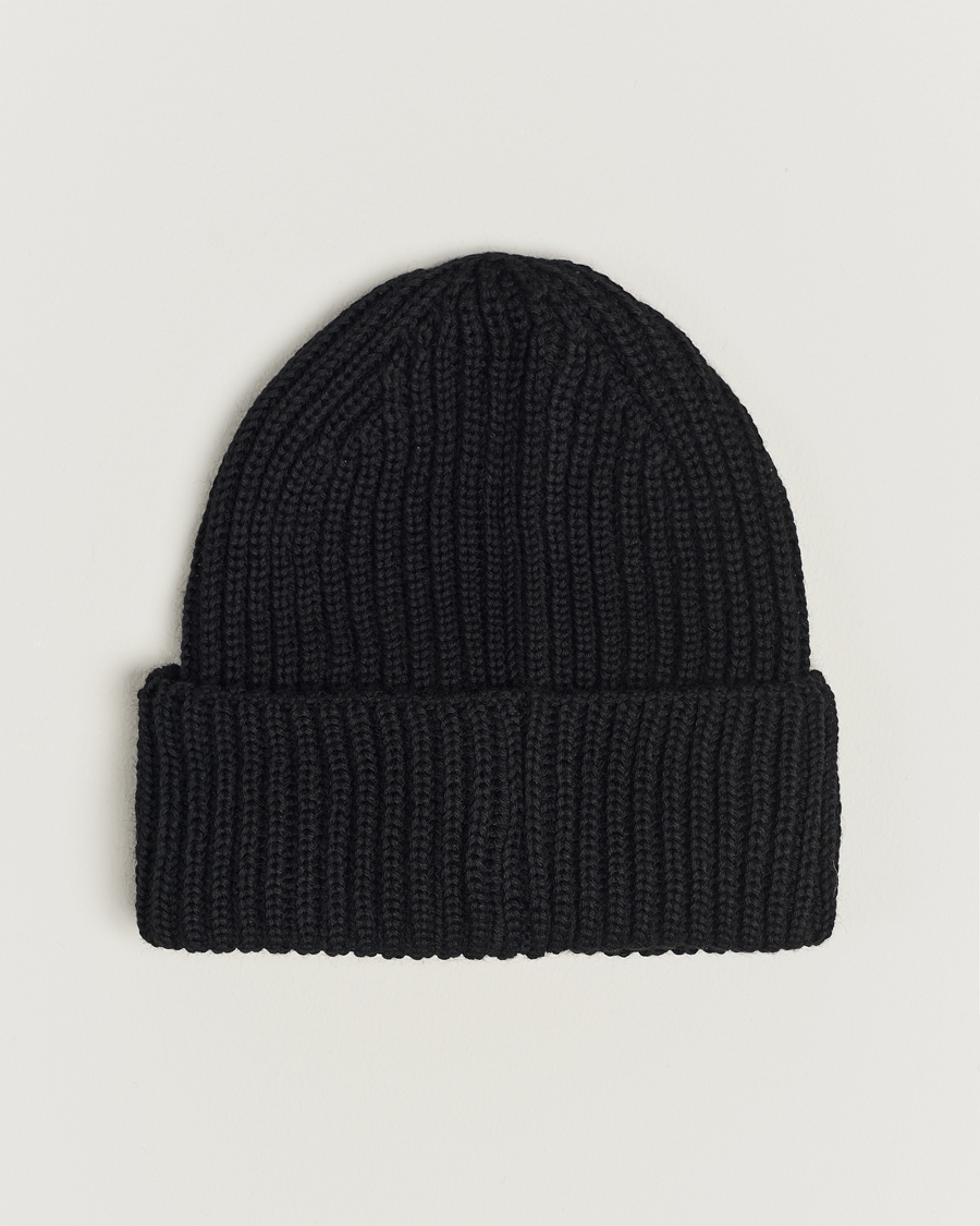Homme | C.P. Company Knitted Merino Goggle Beanie Black | C.P. Company | Knitted Merino Goggle Beanie Black
