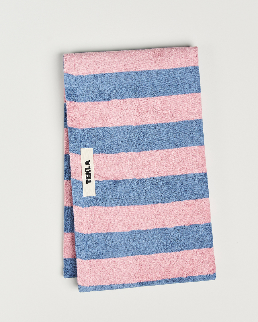 Homme | Tekla Organic Terry Beach Towel Deck Stripes | Tekla | Organic Terry Beach Towel Deck Stripes