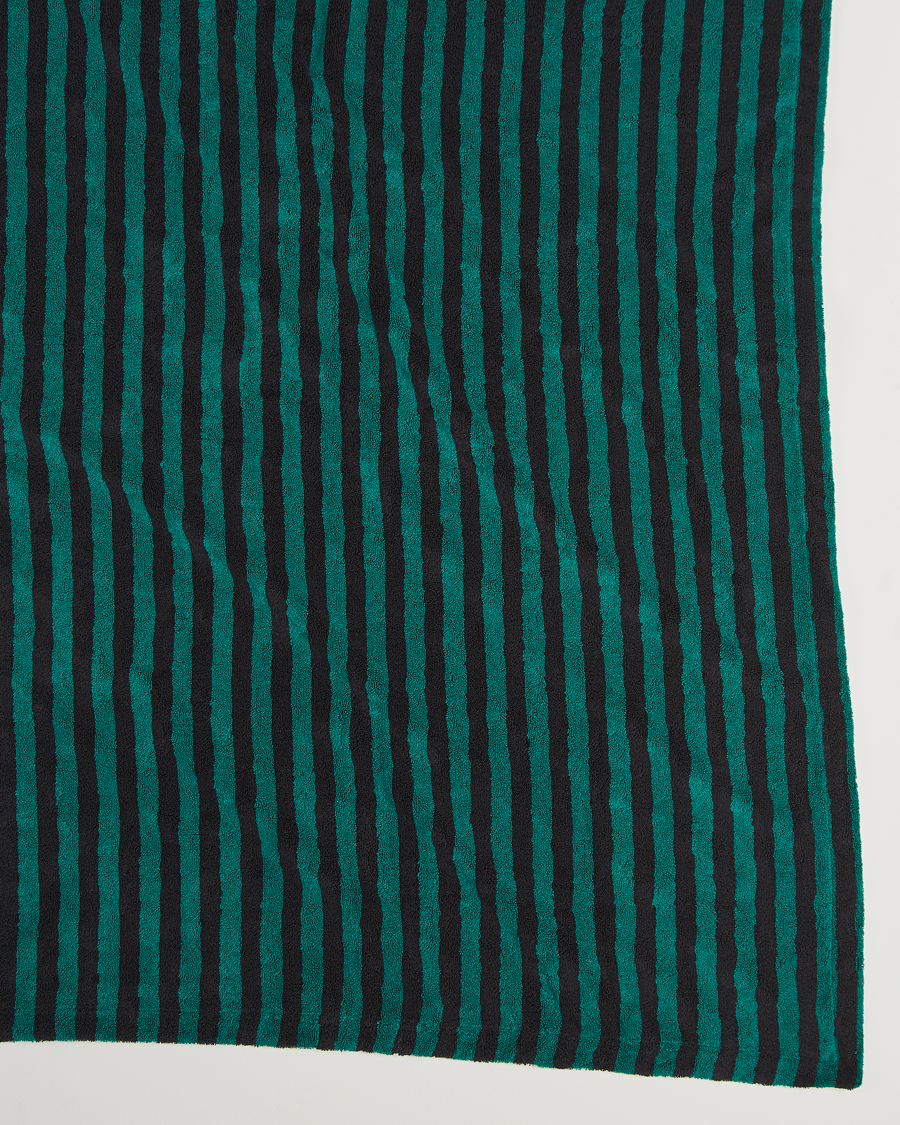 Homme |  | Tekla | Organic Terry Beach Towel Ivy Stripes