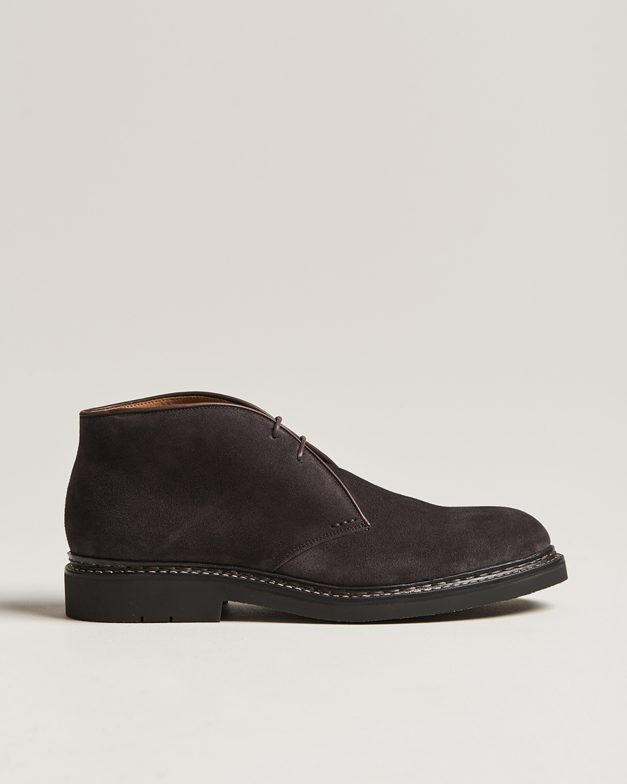Homme | Heschung Genet Suede Chukka Boot Dark Brown | Heschung | Genet Suede Chukka Boot Dark Brown