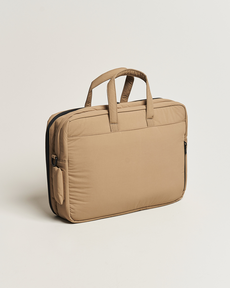 Homme | mazi untitled AM Bag 02 Nylon Briefcase Beige | mazi untitled | AM Bag 02 Nylon Briefcase Beige