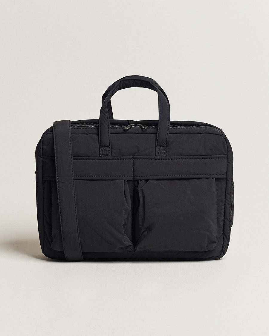 Homme | mazi untitled AM Bag 02 Nylon Briefcase Black | mazi untitled | AM Bag 02 Nylon Briefcase Black