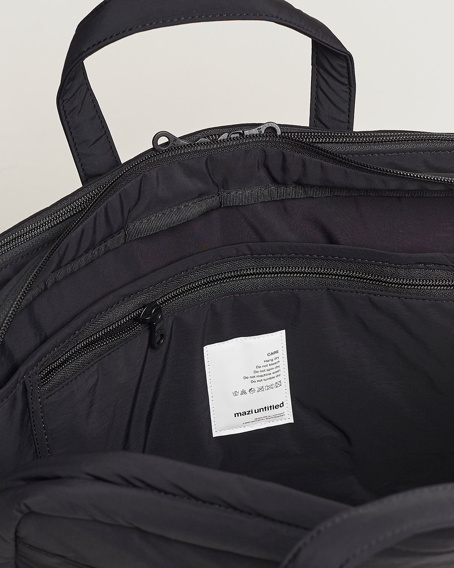 Homme | mazi untitled AM Bag 02 Nylon Briefcase Black | mazi untitled | AM Bag 02 Nylon Briefcase Black