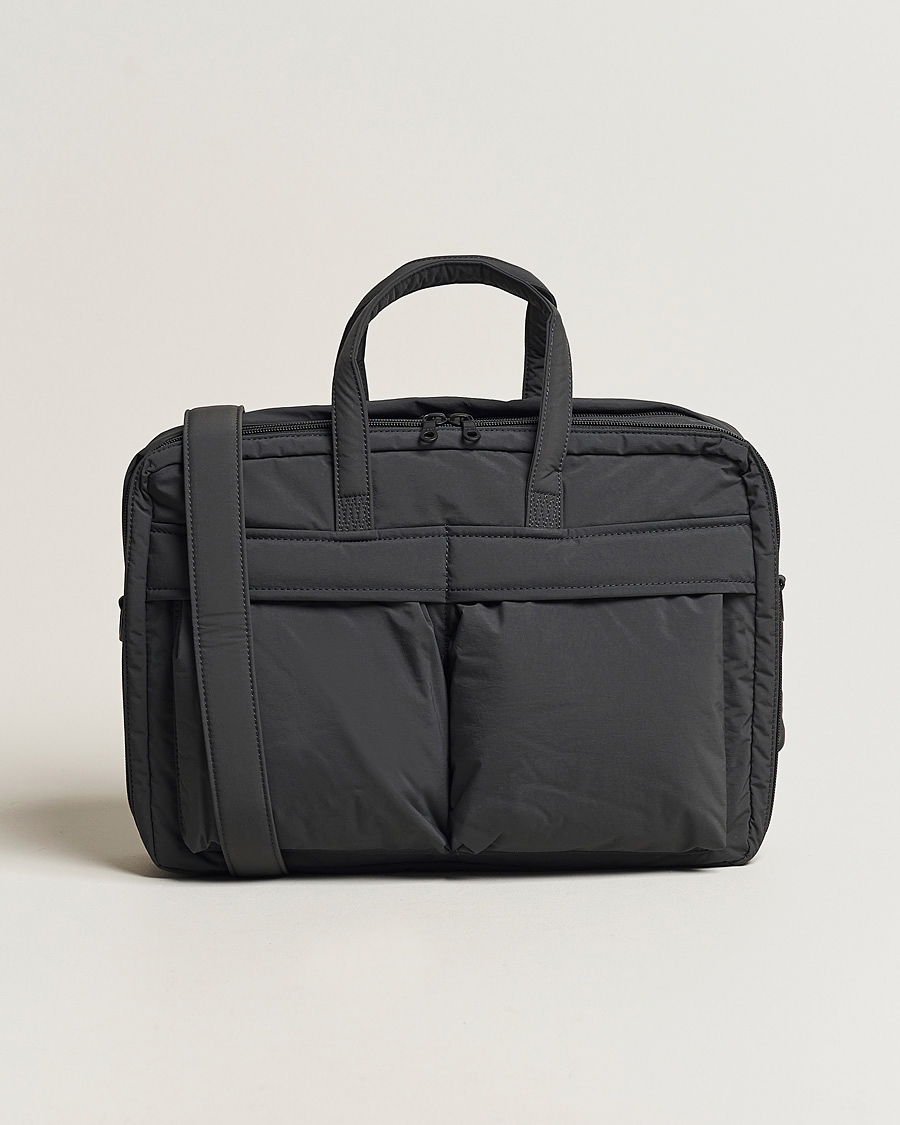 Homme | mazi untitled AM Bag 02 Nylon Briefcase Grey | mazi untitled | AM Bag 02 Nylon Briefcase Grey