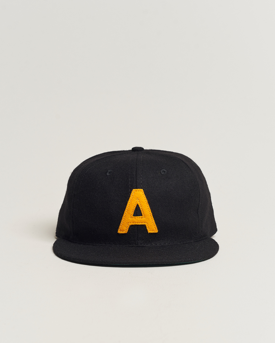 Homme | Ebbets Field Flannels Made in USA Army 1957 Vintage Ballcap Black | Ebbets Field Flannels | Made in USA Army 1957 Vintage Ballcap Black