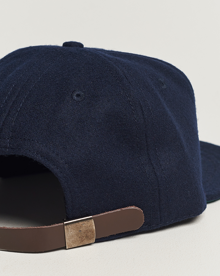 Homme | Ebbets Field Flannels Made in USA Wool Vintage Cap Navy | Ebbets Field Flannels | Made in USA Wool Vintage Cap Navy