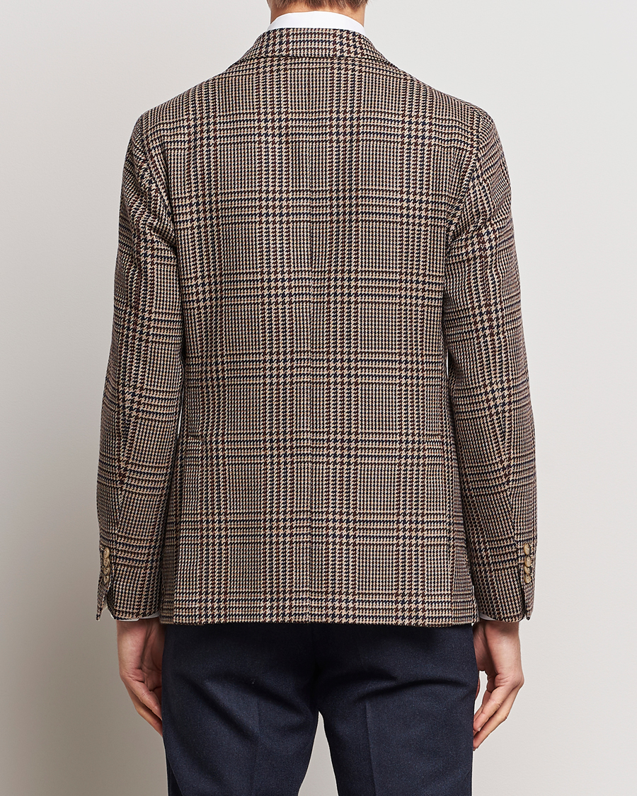 Homme | Blazers | L.B.M. 1911 | Jack Regular Checked Wool Blazer Brown