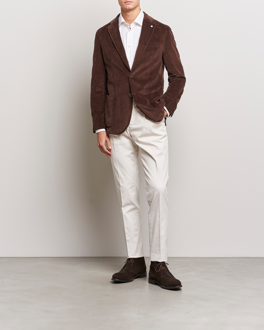 Homme | Blazers | L.B.M. 1911 | Jack Corduroy Blazer Brown