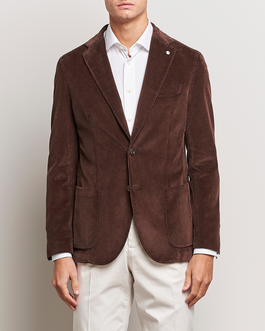 Homme | Blazers | L.B.M. 1911 | Jack Corduroy Blazer Brown