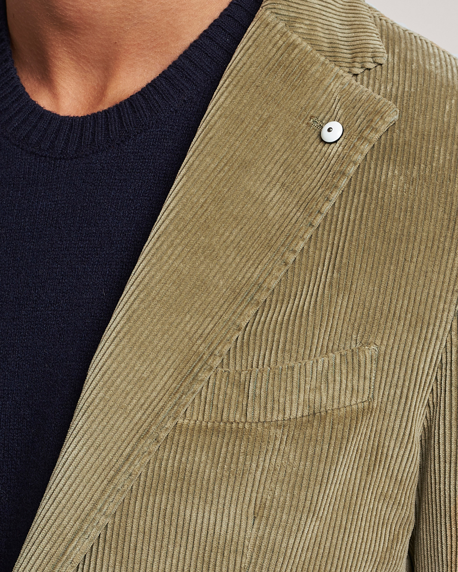 Homme | Blazers | L.B.M. 1911 | Jack Corduroy Blazer Olive
