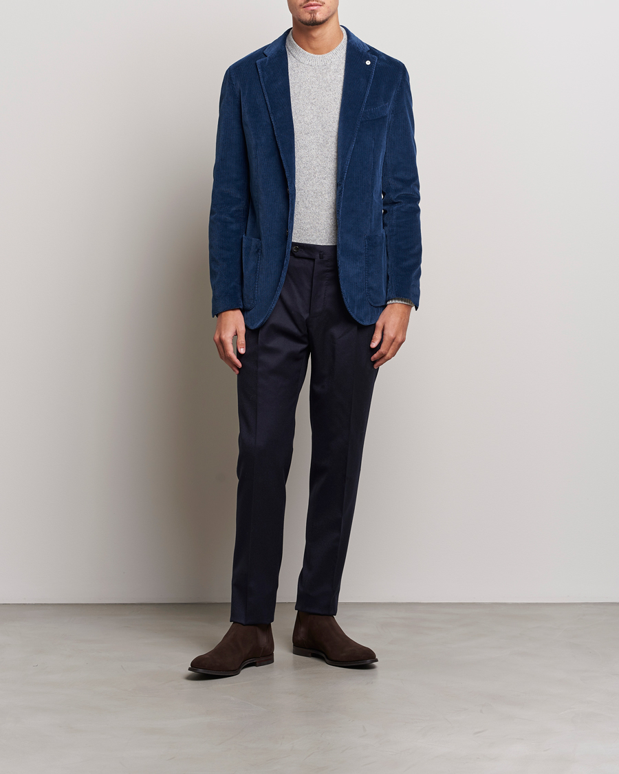 Homme | Blazers | L.B.M. 1911 | Jack Corduroy Blazer Navy