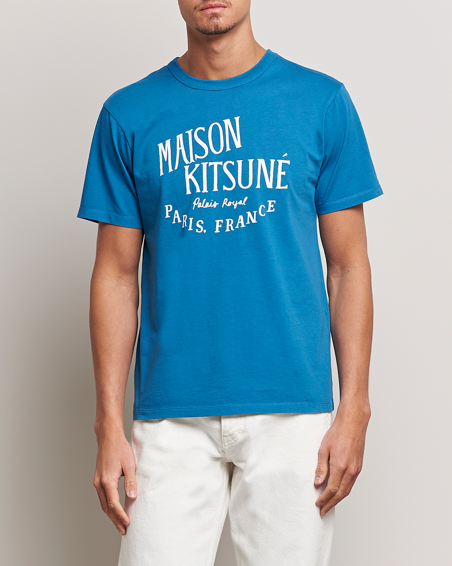 Homme | T-shirts | Maison Kitsuné | Palais Royal Classic T-Shirt Sapphire Blue