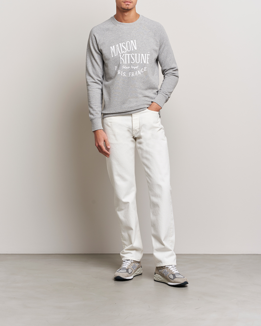 Homme | Pulls Et Tricots | Maison Kitsuné | Palais Royal Classic Sweatshirt Grey Melange