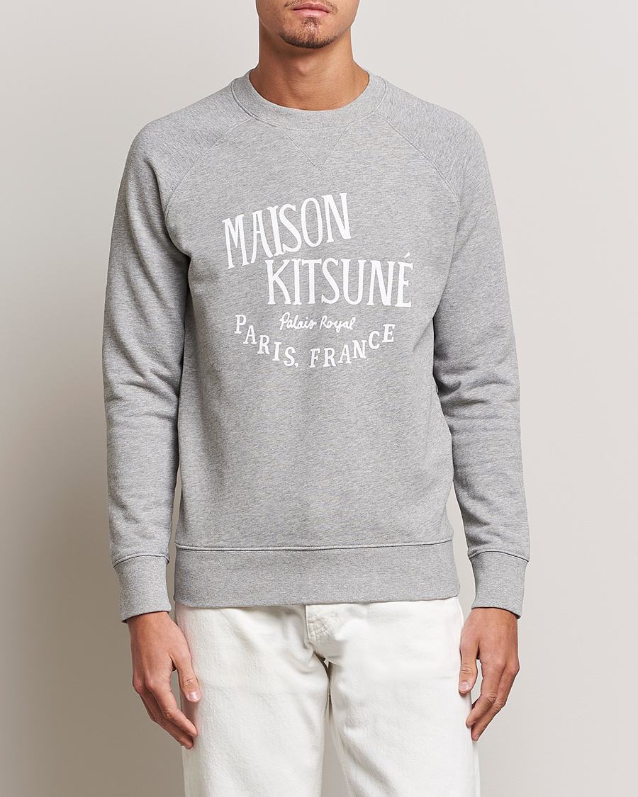Homme | Pulls Et Tricots | Maison Kitsuné | Palais Royal Classic Sweatshirt Grey Melange