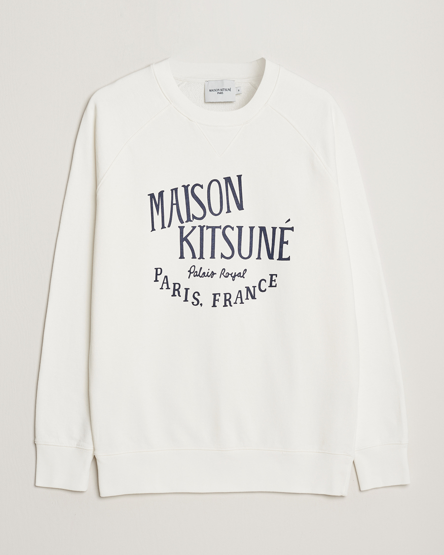 Homme | Pulls Et Tricots | Maison Kitsuné | Palais Royal Classic Sweatshirt Ecru