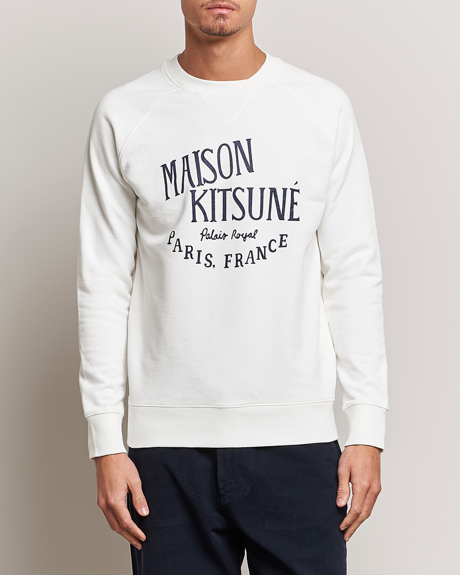 Homme | Pulls Et Tricots | Maison Kitsuné | Palais Royal Classic Sweatshirt Ecru