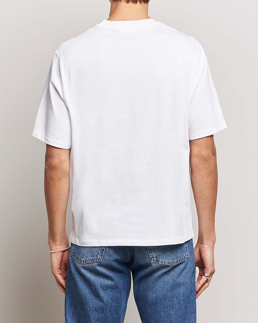 Homme | T-shirts | AMI | Heart Logo T-Shirt White