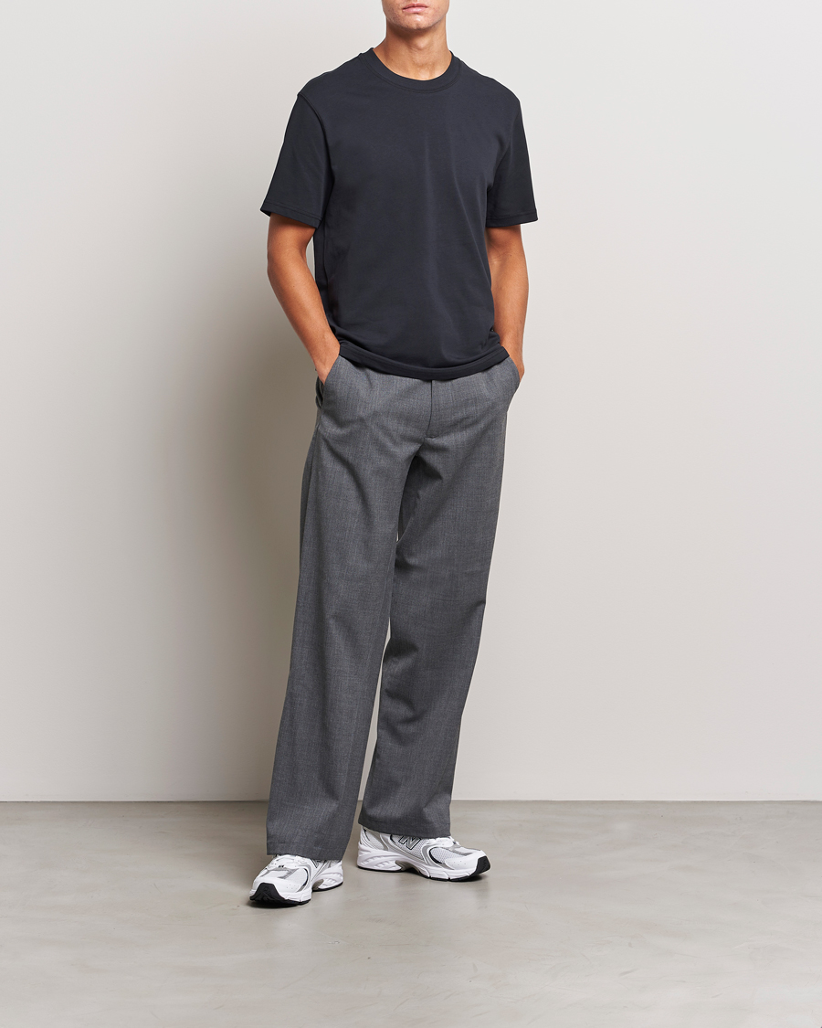 Homme | T-shirts | AMI | Fade Out Crew Neck T-Shirt Black