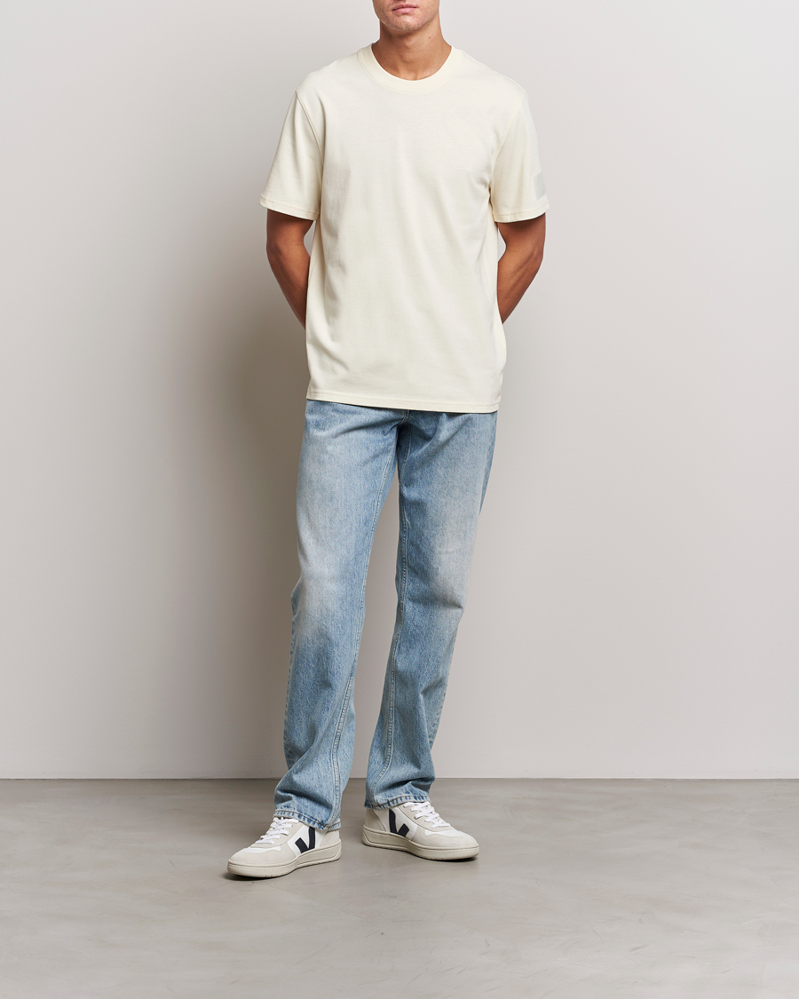 Homme | T-shirts | AMI | Fade Out Crew Neck T-Shirt Ivory