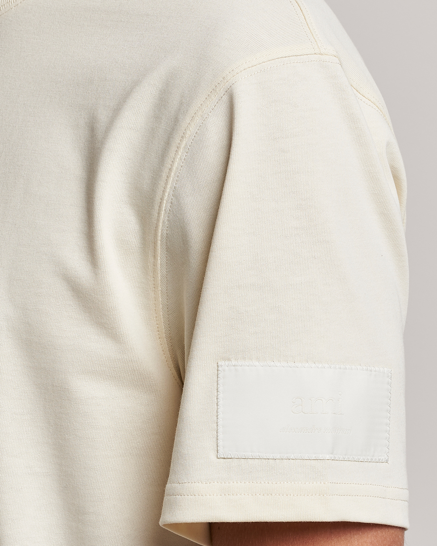 Homme | T-shirts | AMI | Fade Out Crew Neck T-Shirt Ivory