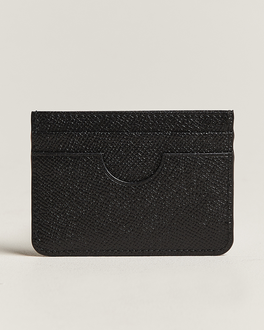 Homme |  | AMI | Tonal Logo Leather Cardholder Black