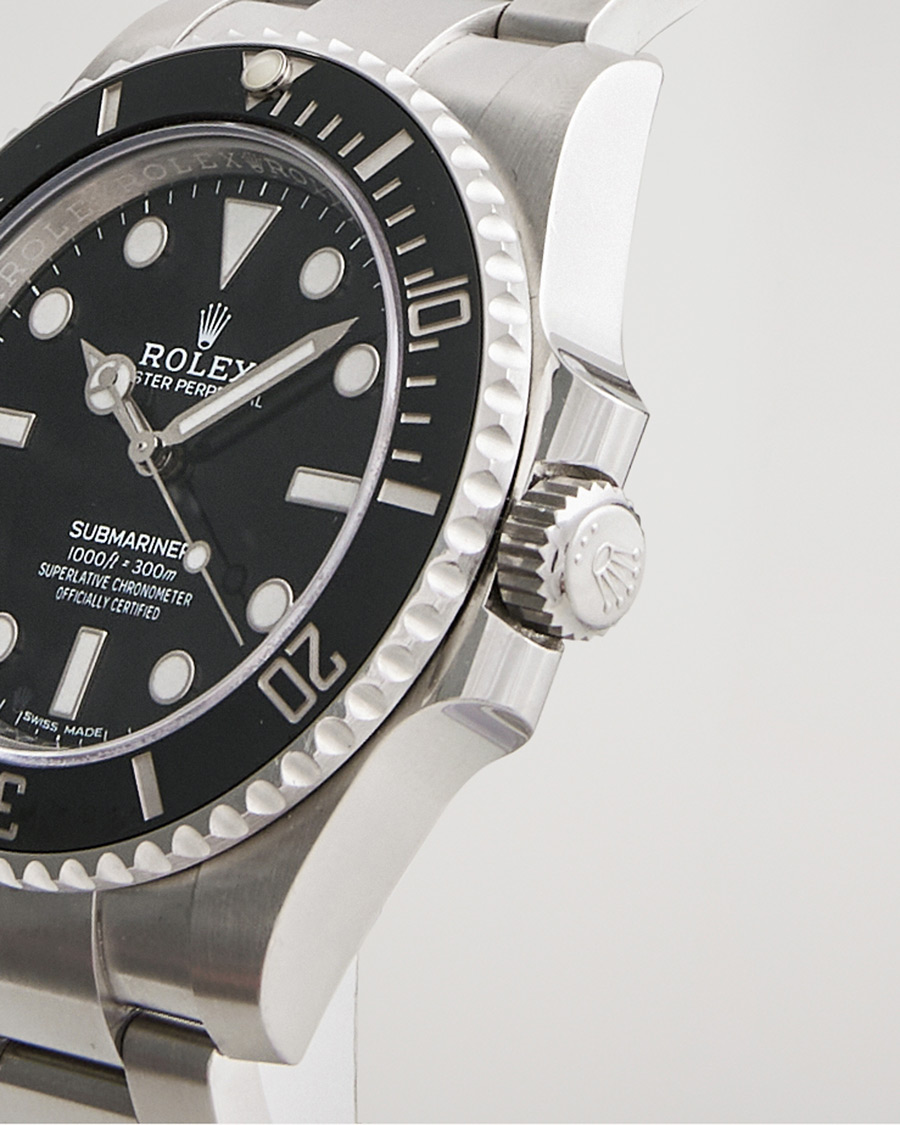 Homme | Rolex Pre-Owned Submariner 114060 Oyster Perpetual Steel Black | Rolex Pre-Owned | Submariner 114060 Oyster Perpetual Steel Black