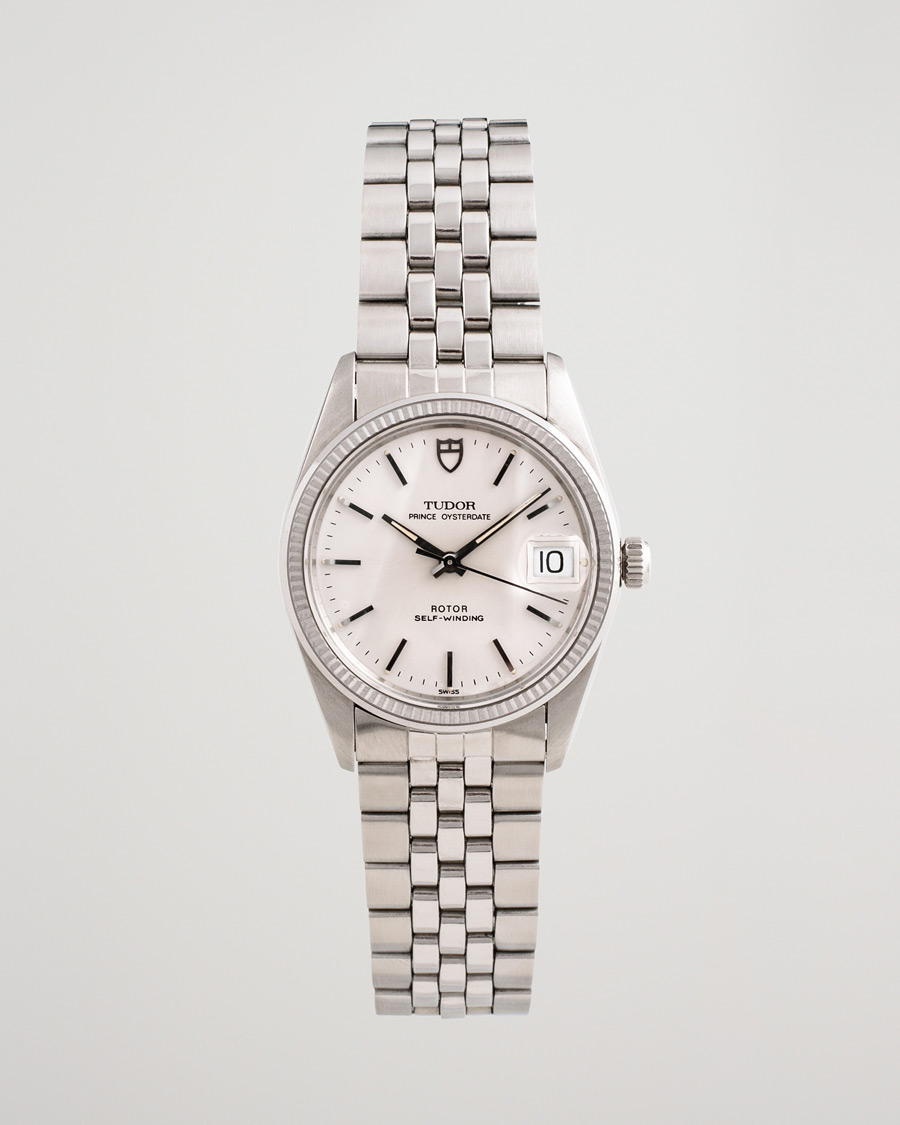 Homme | Tudor Pre-Owned Prince Date Steel Silver | Tudor Pre-Owned | Prince Date Steel Silver